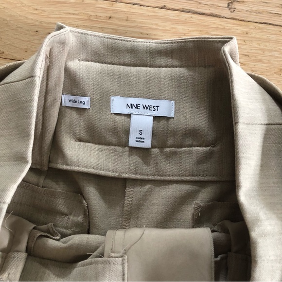 Nine West NWT high waisted wide leg pant - Picture 3 of 10